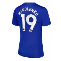 Maglia Calcio Everton Vitaliy Mykolenko #19 Prima Divisa Donna 2024-25 Manica Corta